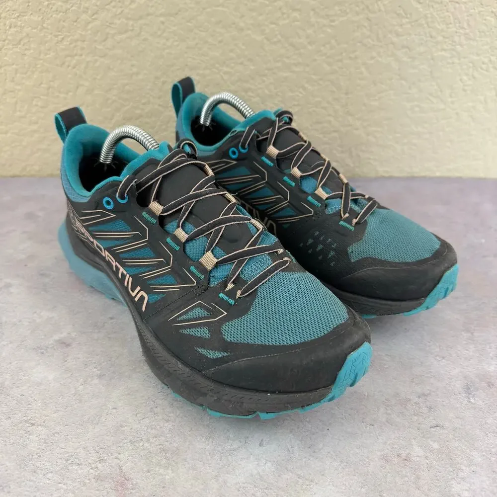 La Sportiva Jackal Womens Trail Running Shoes Blue Gray Size 7.5